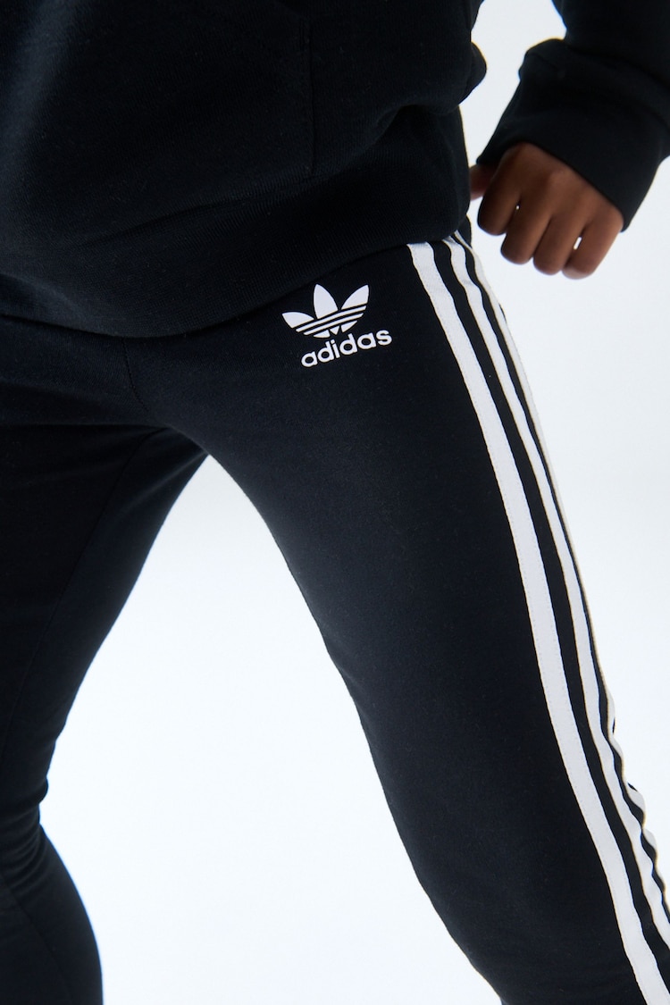 adidas Originals Black Hoodie And Leggings Set - Image 6 of 6