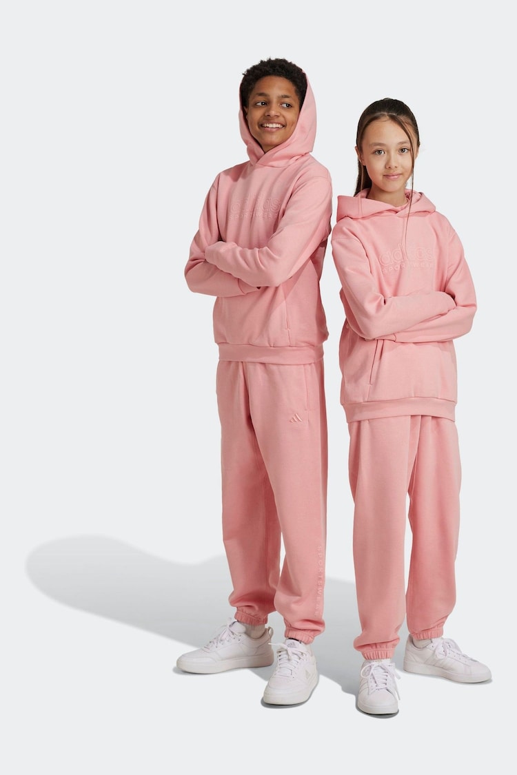 adidas Pink J SZN GFX  Joggers - Image 1 of 7