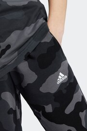 adidas Grey Essentials Camo Print Joggers - Image 4 of 6