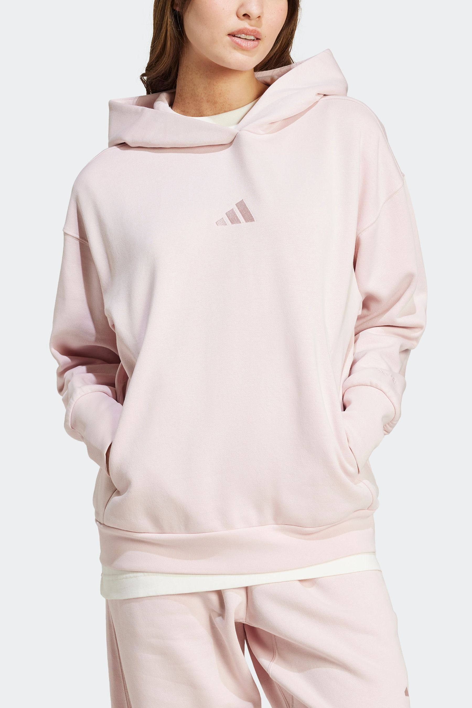 Buy adidas Pink Boyfriend All Szn Hoodie from Next Gibraltar