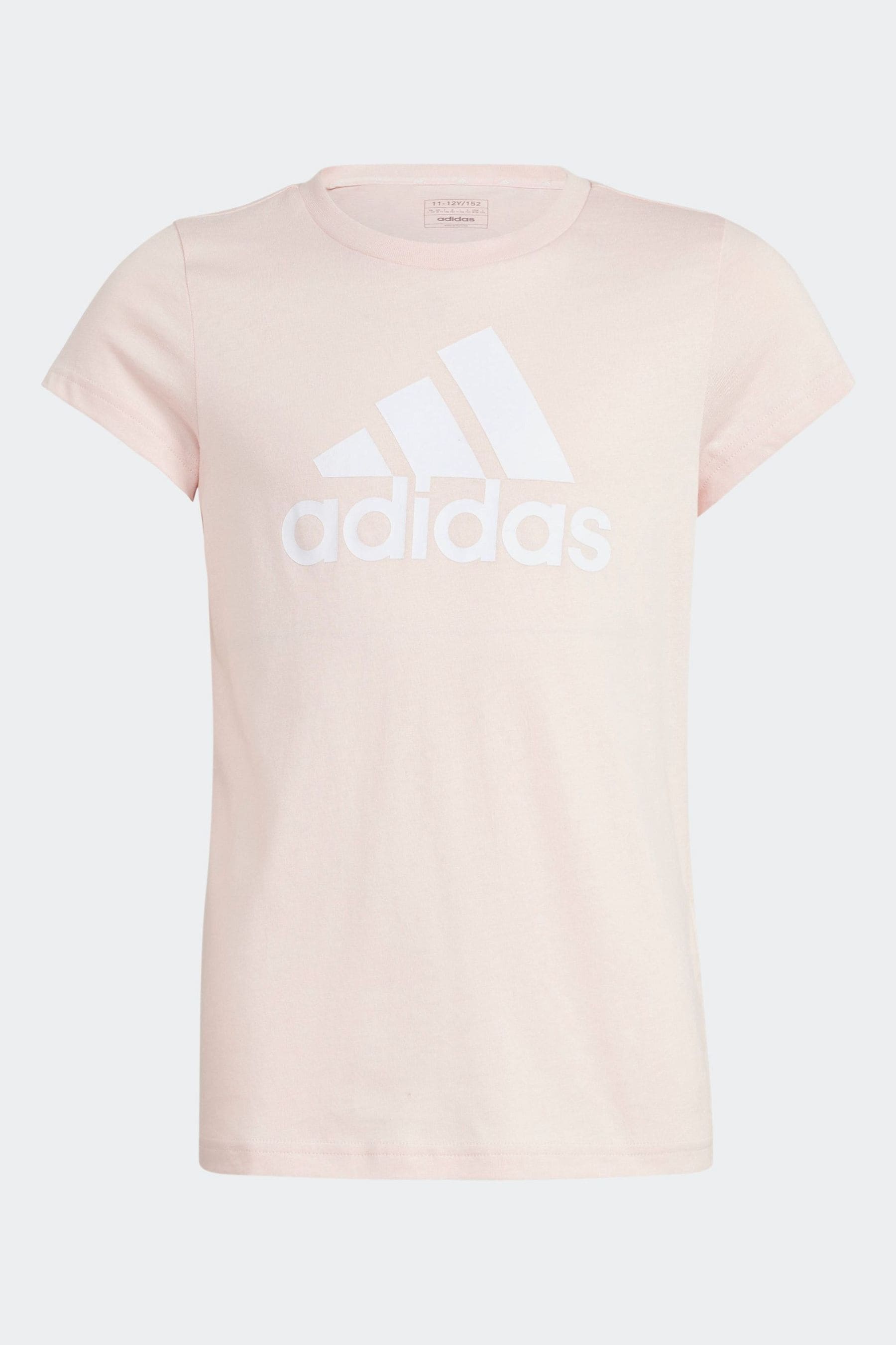 Light pink adidas shirt best sale