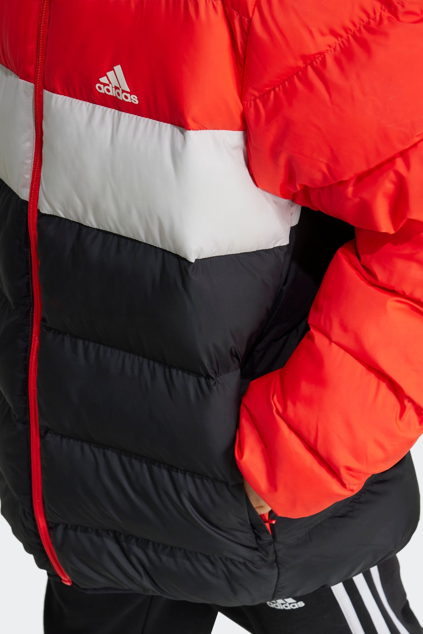 Buy Adidas Red Junior Padded Jacket from the Next UK online shop