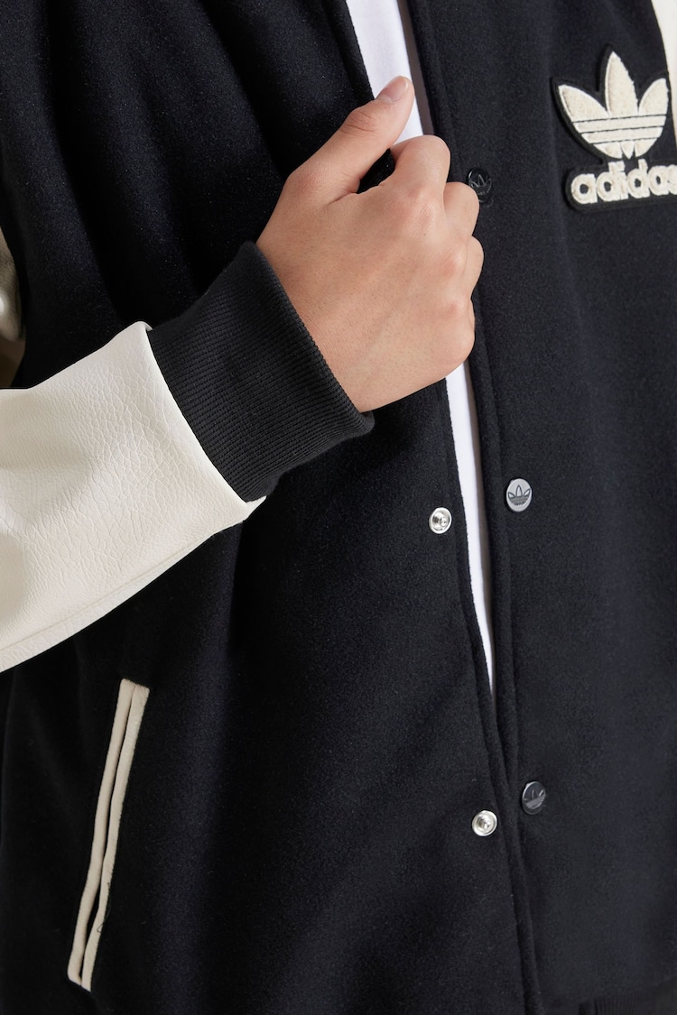 adidas Black Kids Originals Adicolor Jacket - Image 2 of 6