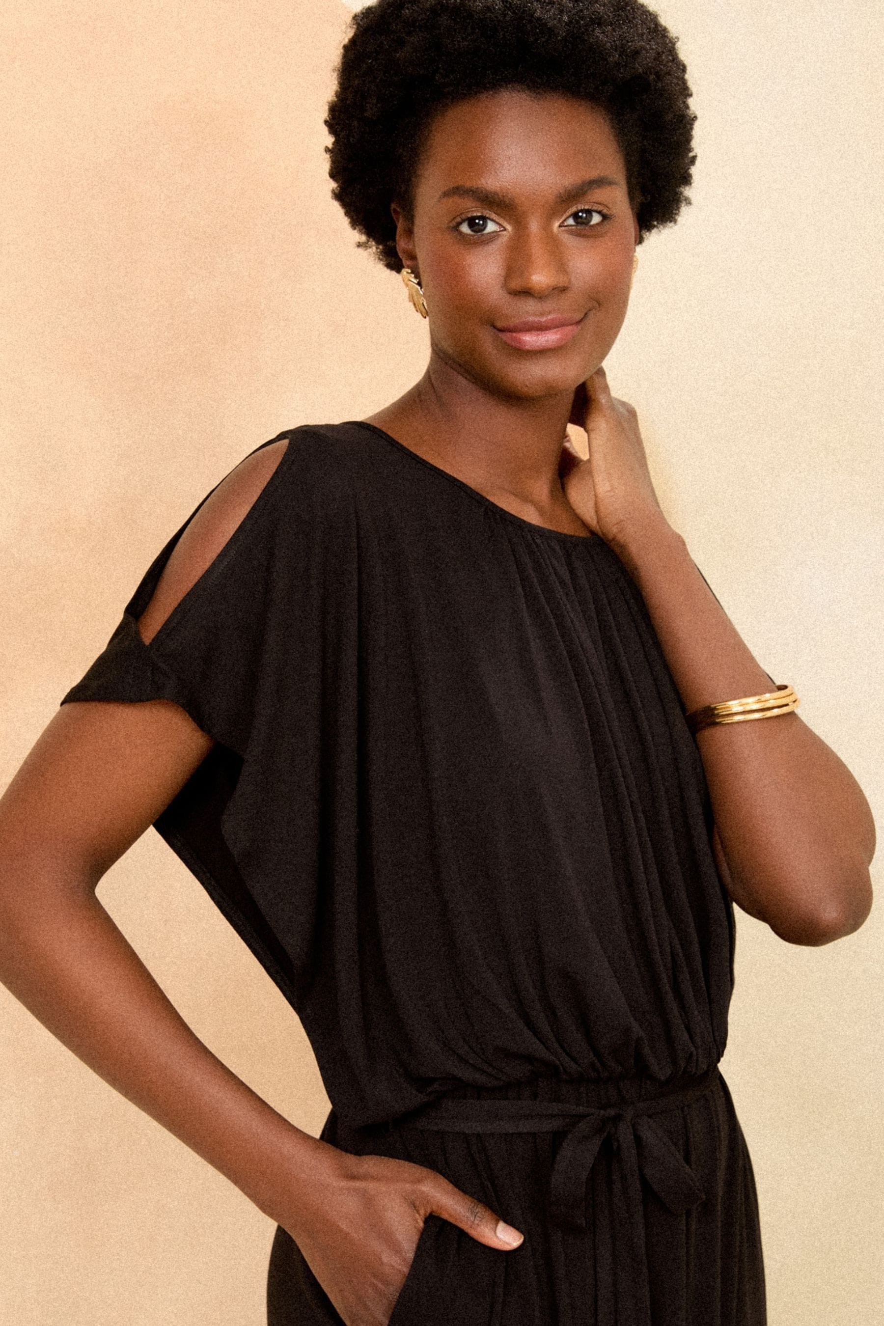 Jersey batwing dress new arrivals