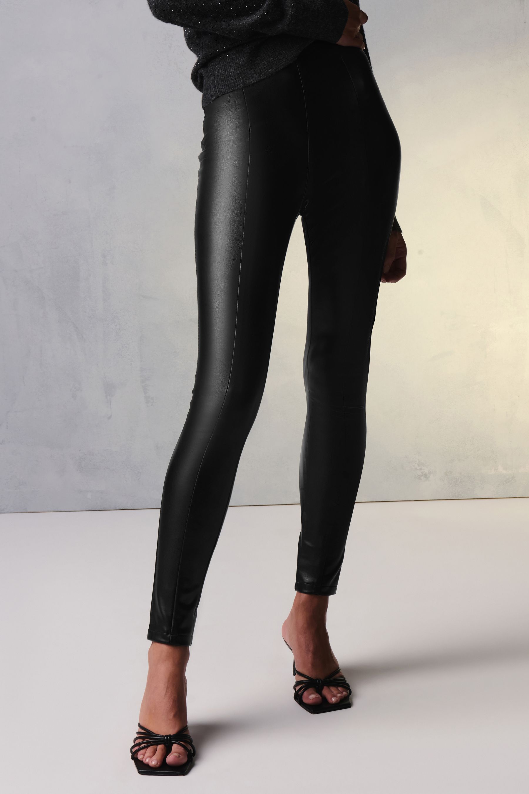 Next pu leggings hotsell