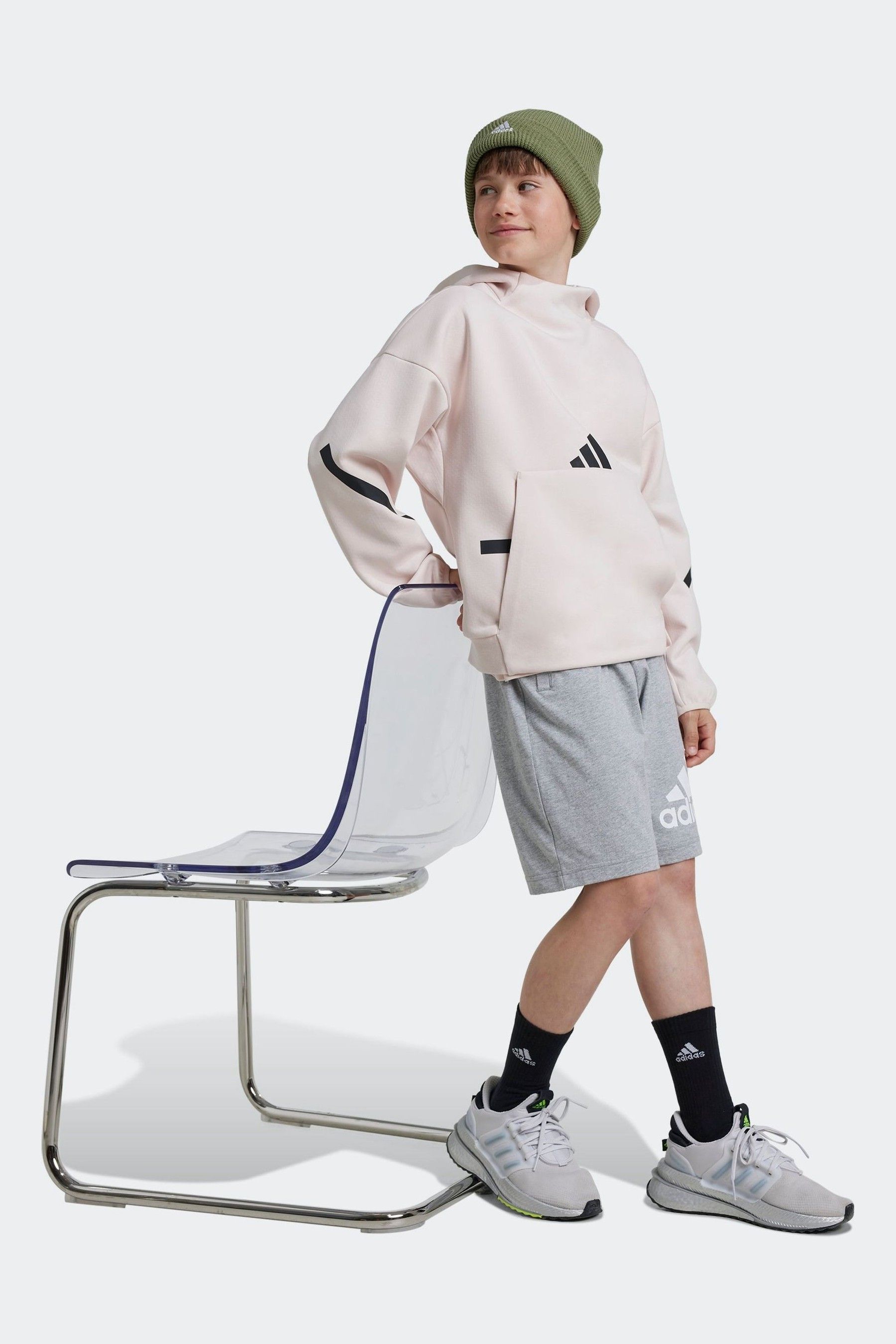 Buy adidas Pink Junior Hoodies from the Next UK online shop