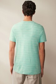 Mint Green Marl Textured T-Shirt - Image 4 of 7