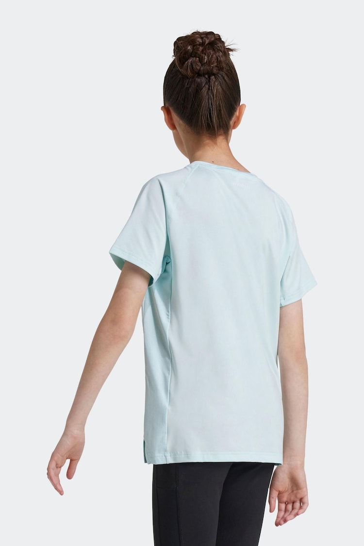 adidas Blue Kids T-Shirt - Image 2 of 7