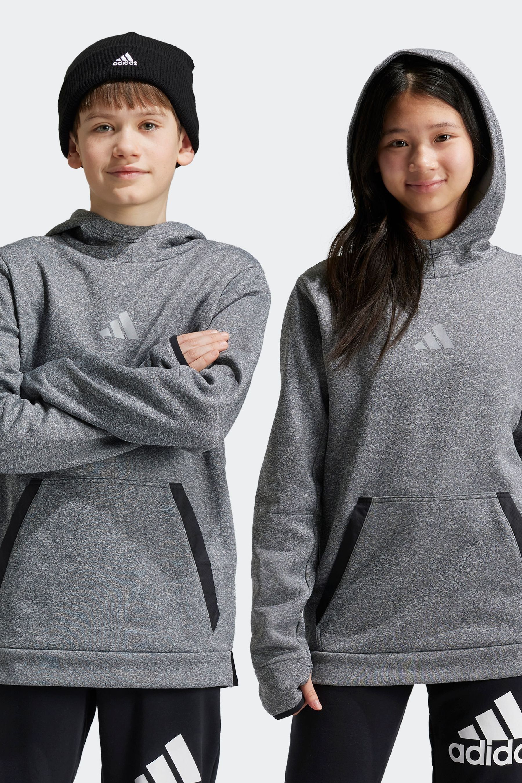 Buy adidas Black Fleece Hoodie Kids from the Next UK online shop