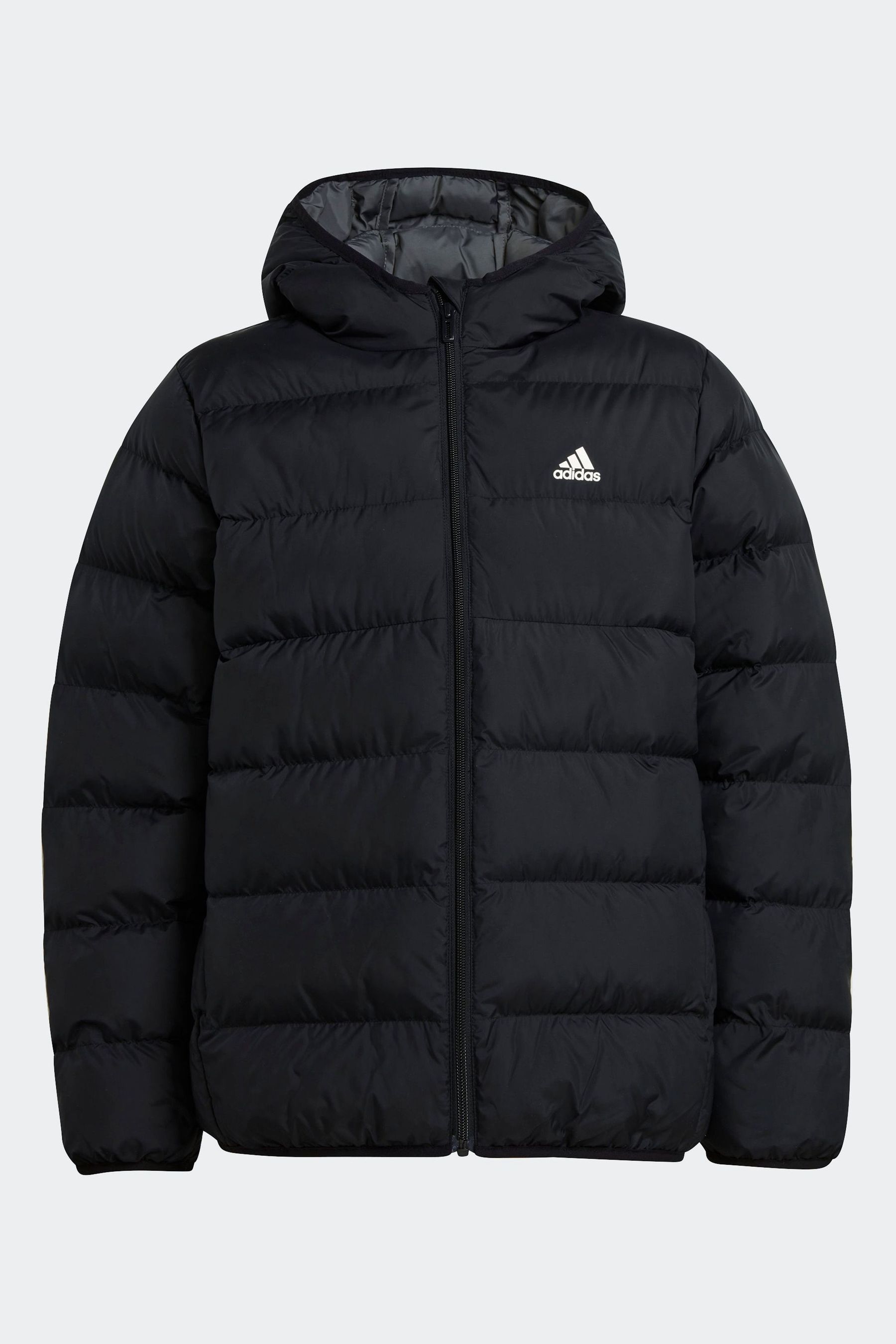 Adidas black padded jacket outlet