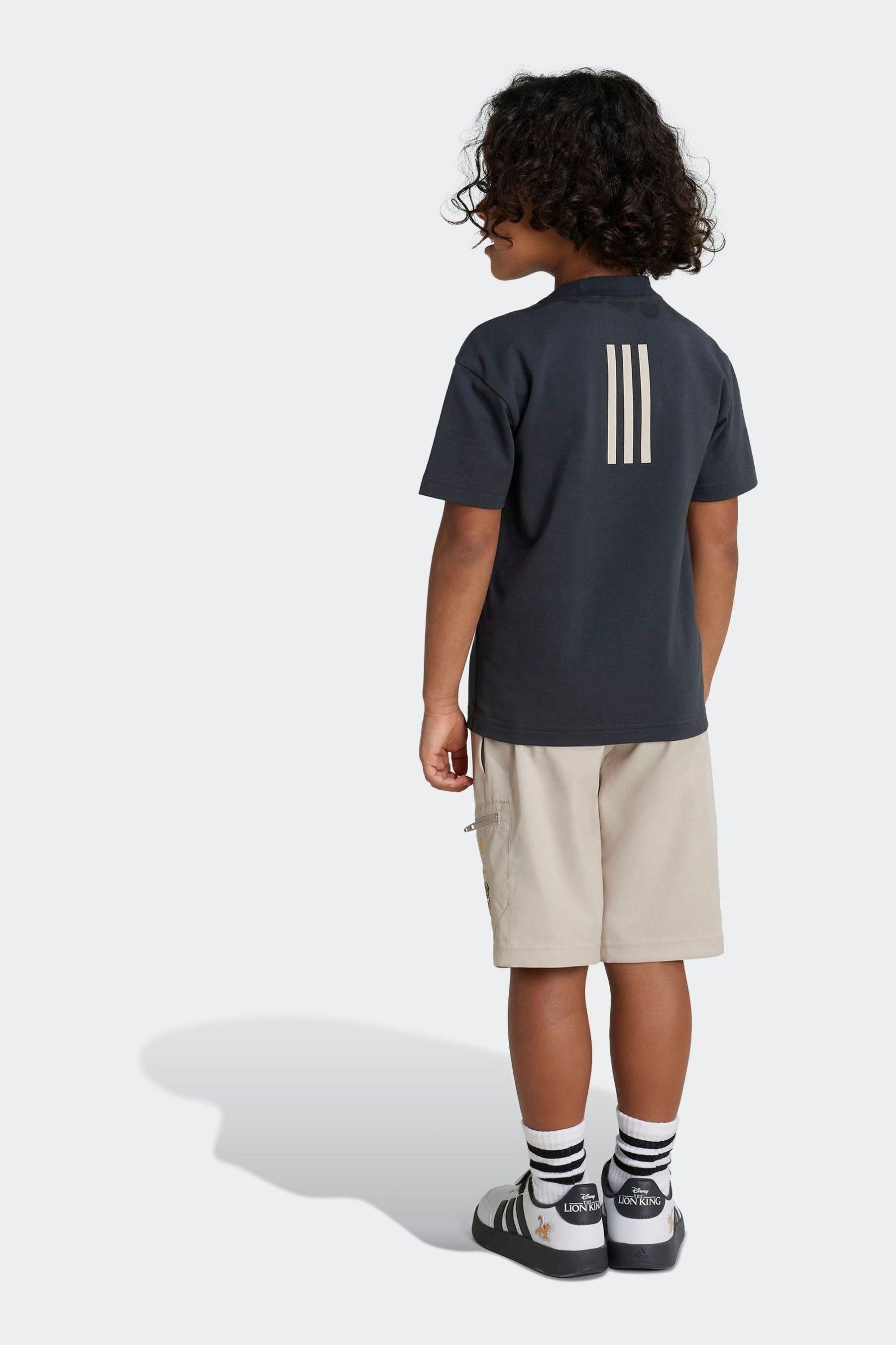 Buy adidas Grey Disney Lion King T Shirt Set from the Next UK online shop