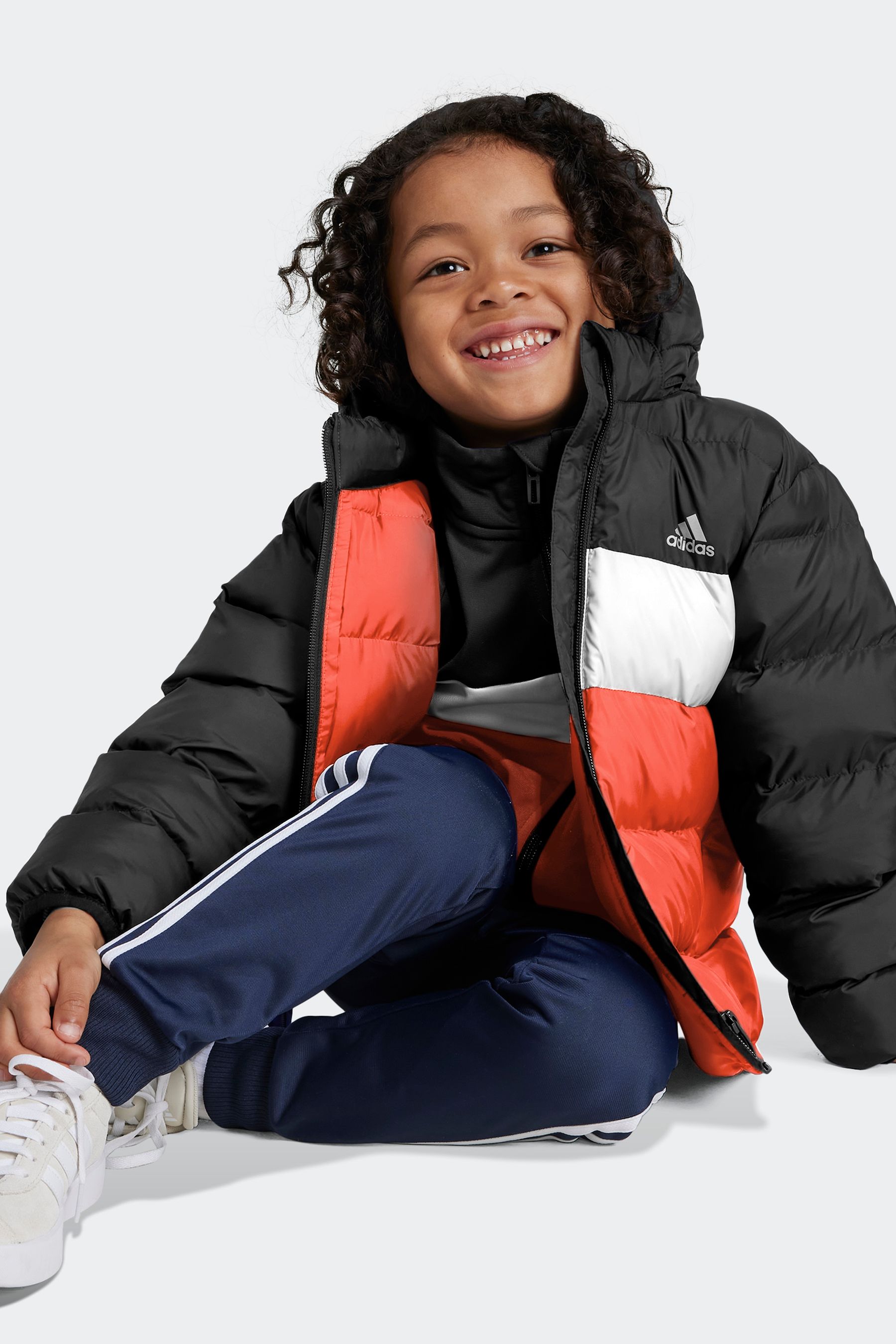 Buy adidas Black Red LK SD Jacket from Next Luxembourg