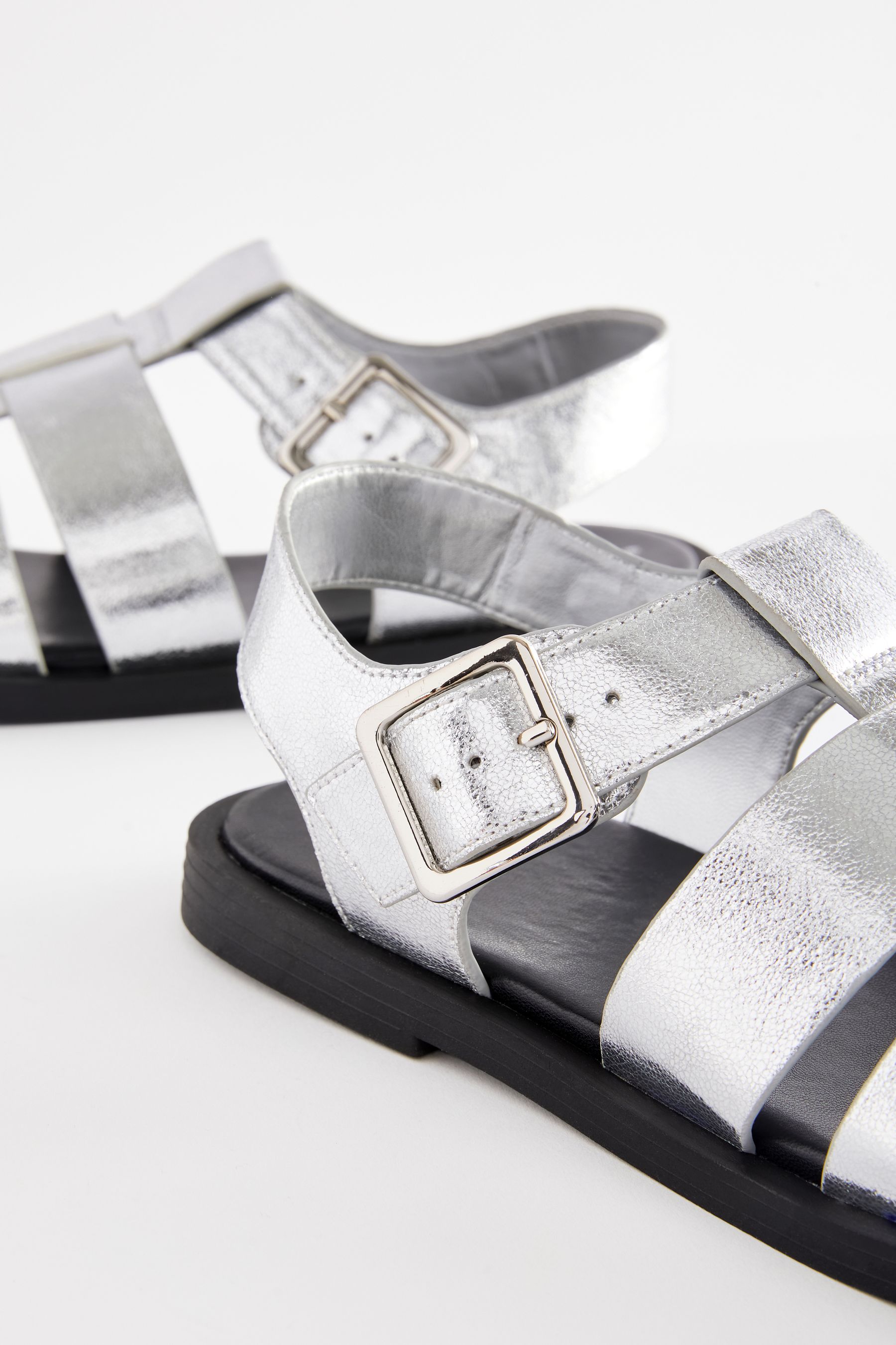 Buy Silver Forever Comfort Fisherman Sandals from Next Canada