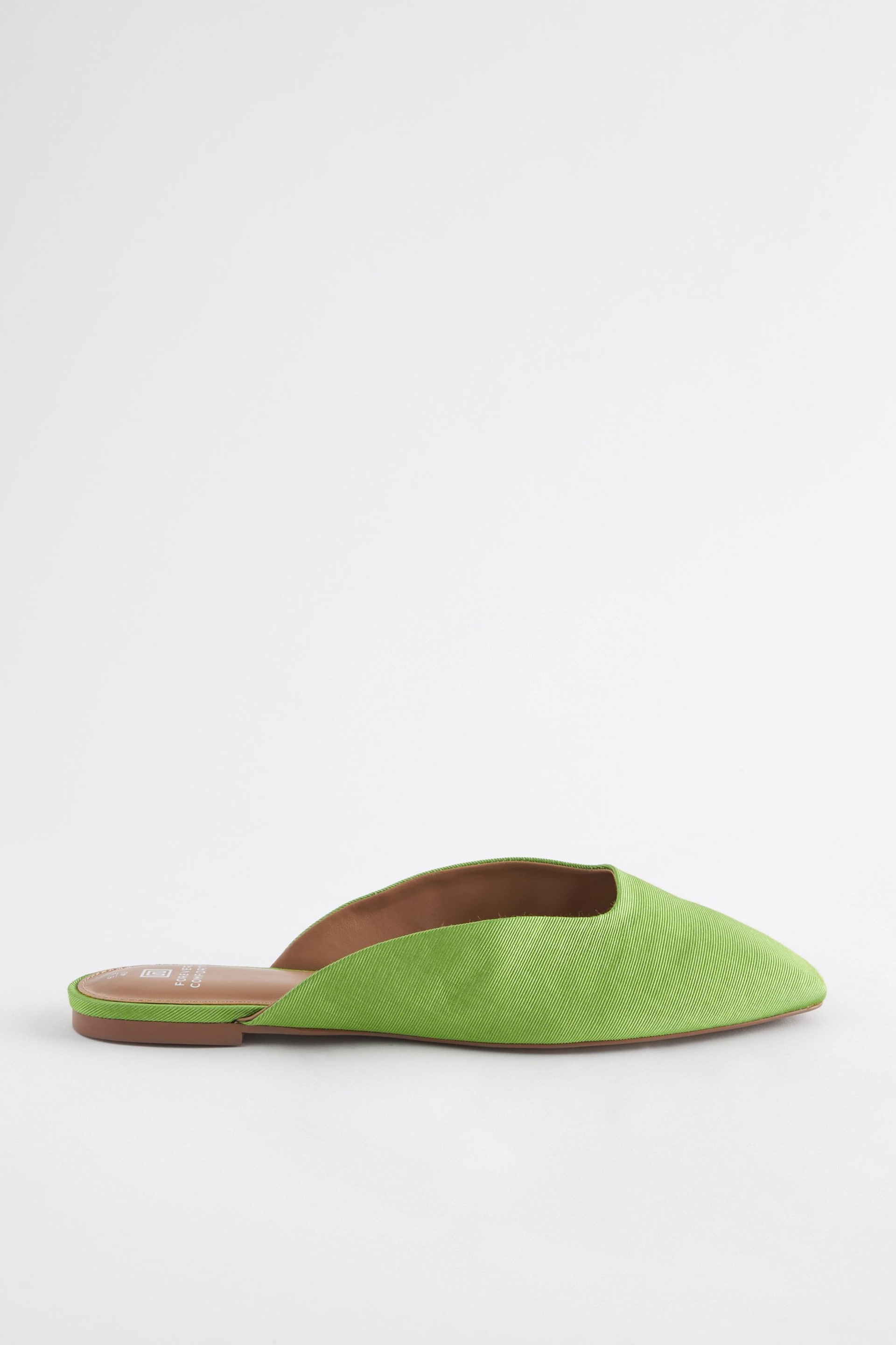 Green Forever Comfort® Square Toe Mules - Image 5 of 8