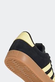 adidas Black/Yellow VL Court 3.0 Trainers - Image 6 of 8