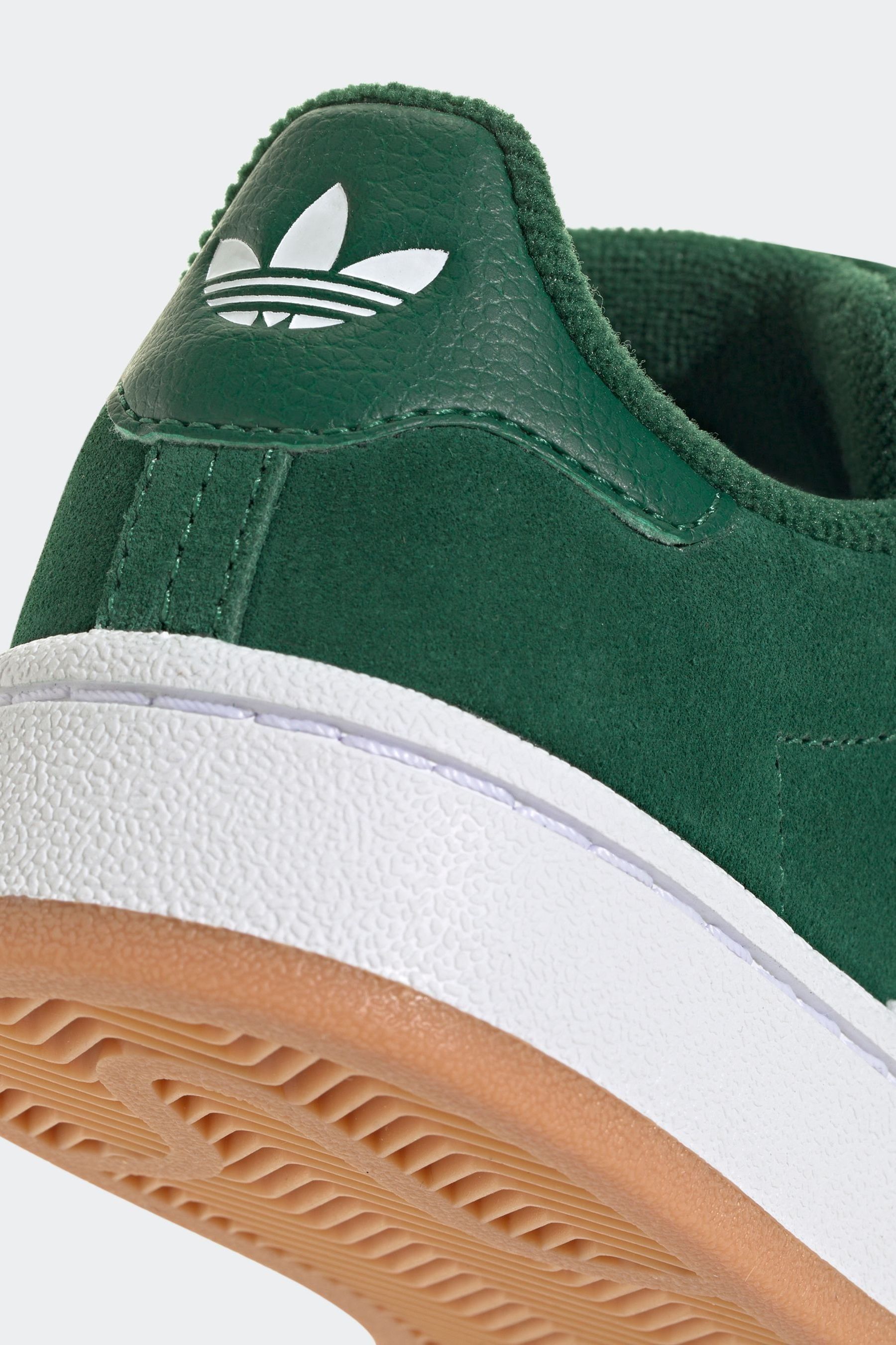 Green adidas campus trainers store