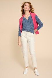 White Stuff Dark Blue Nelly Blouse - Image 3 of 4