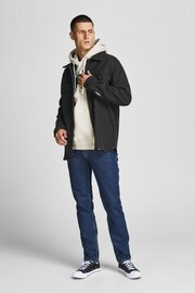 JACK & JONES Black Double Pocket Overshirt - Image 2 of 5