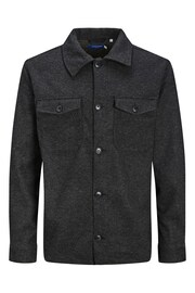 JACK & JONES Black Double Pocket Overshirt - Image 5 of 5