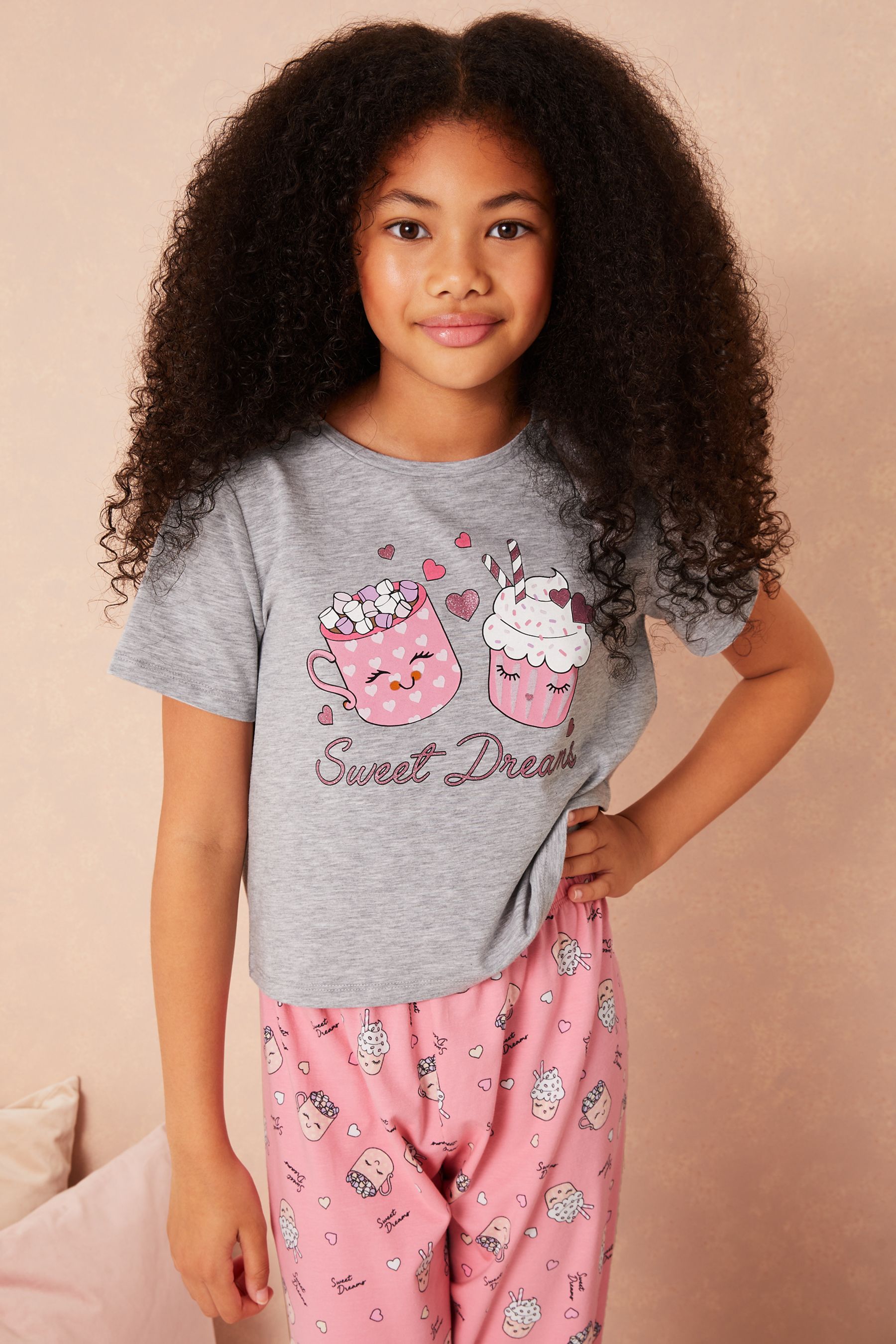 Lipsy short sleeve pyjama set deals