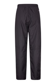 Mountain Warehouse Black Downpour Mens Waterproof Trousers - Image 4 of 5