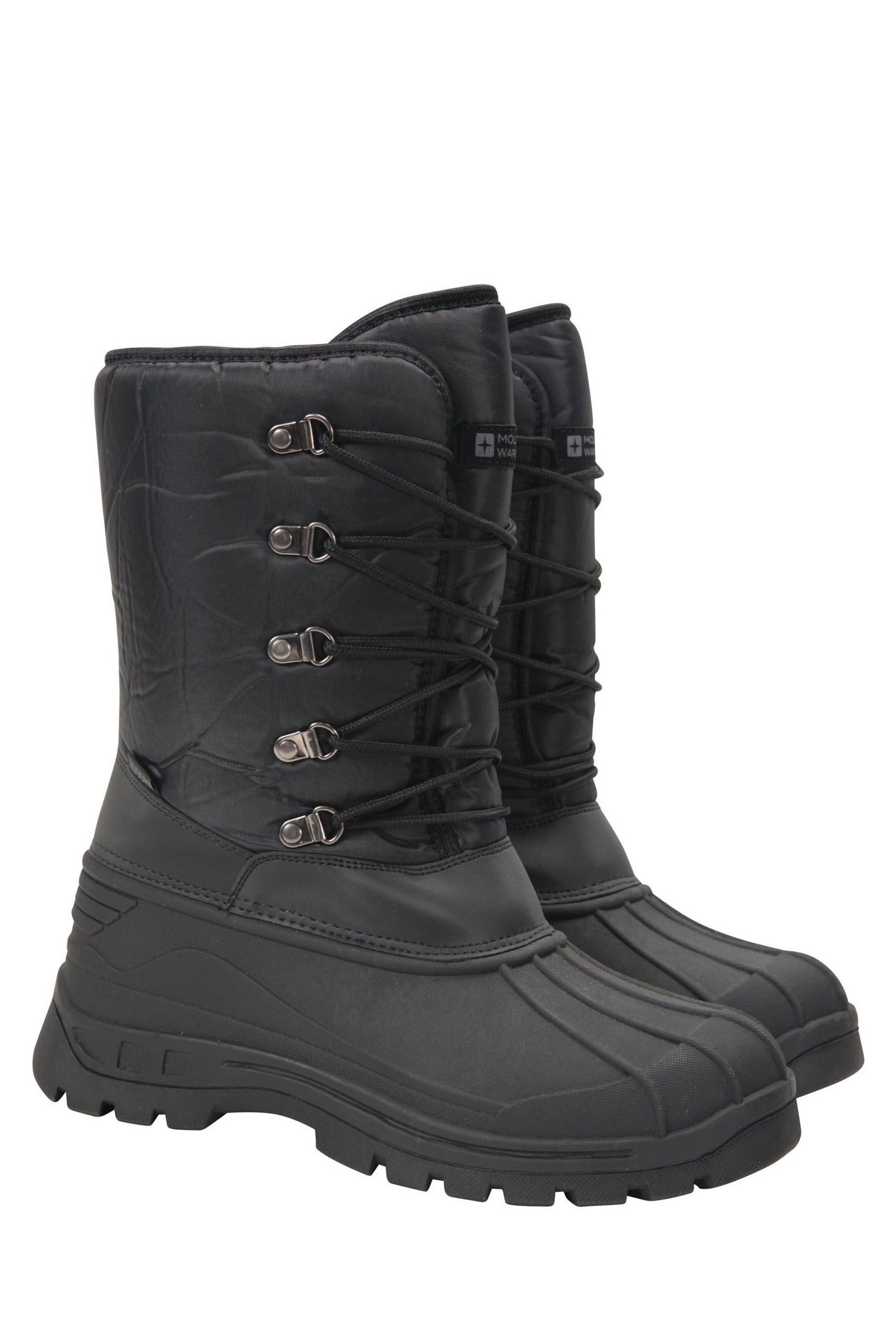 Buy Mountain Warehouse Black Plough Mens Snow Walking Boots from Next Oman