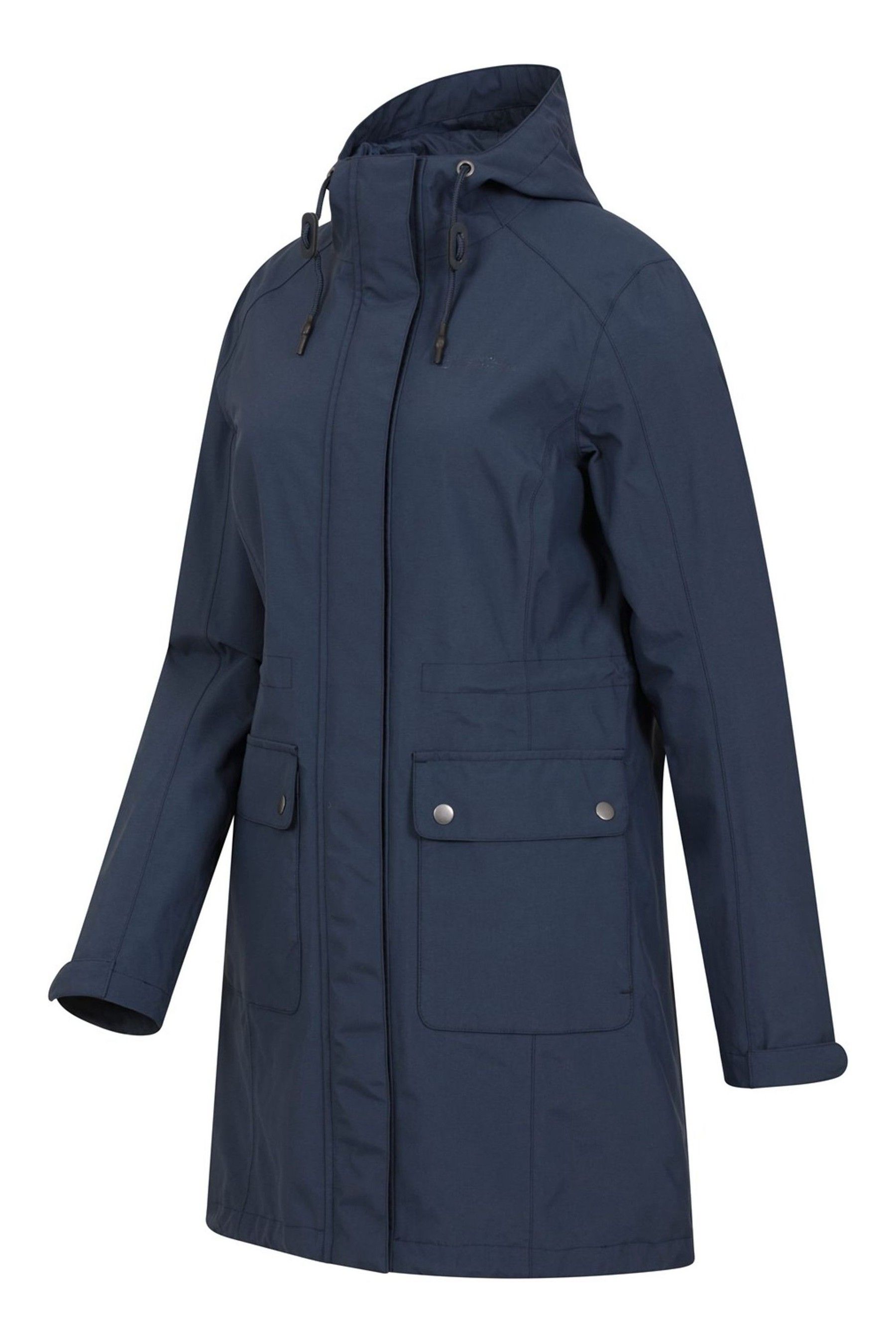 Womens waterproof fishtail parka top
