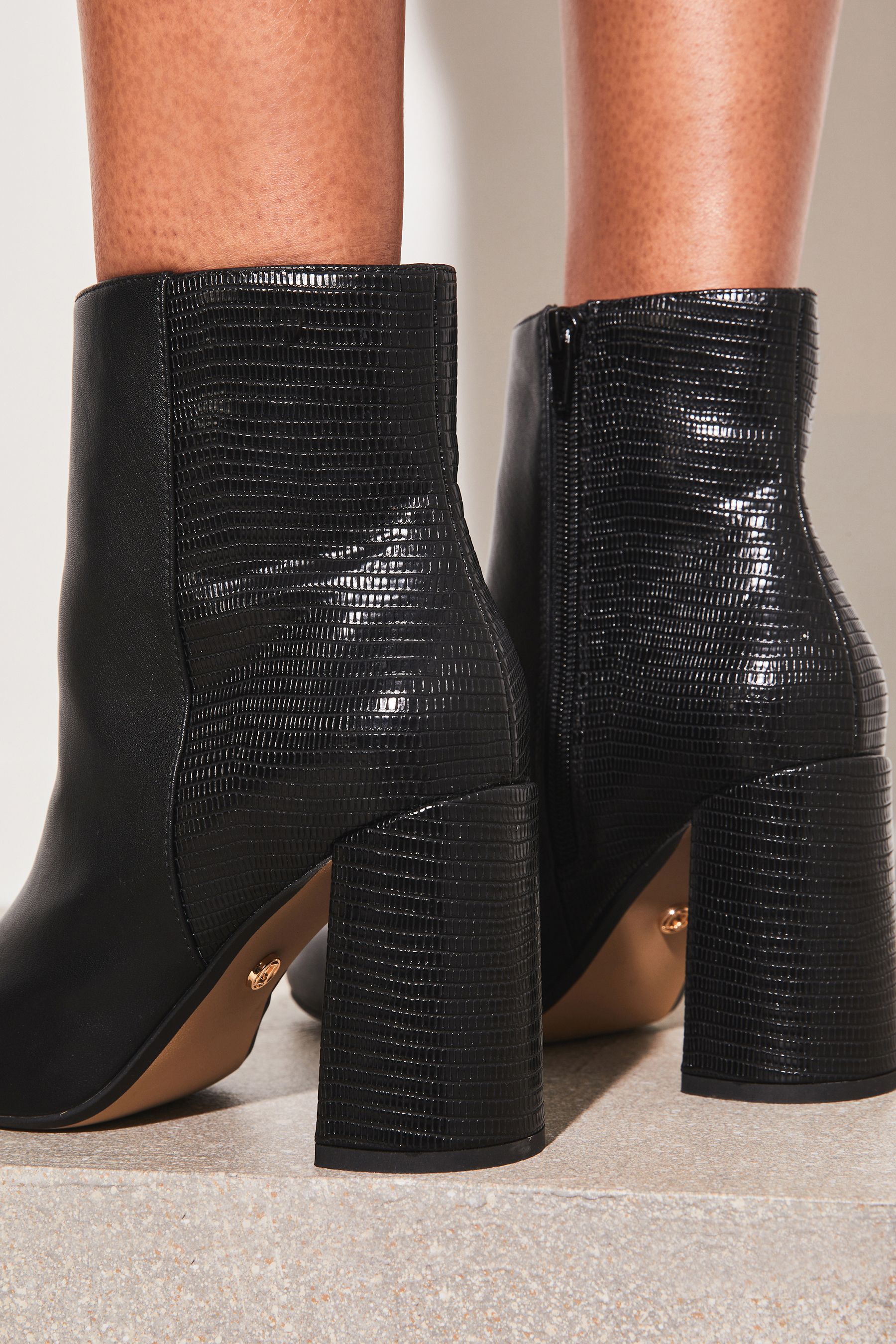 Lipsy almond toe ankle boots discount