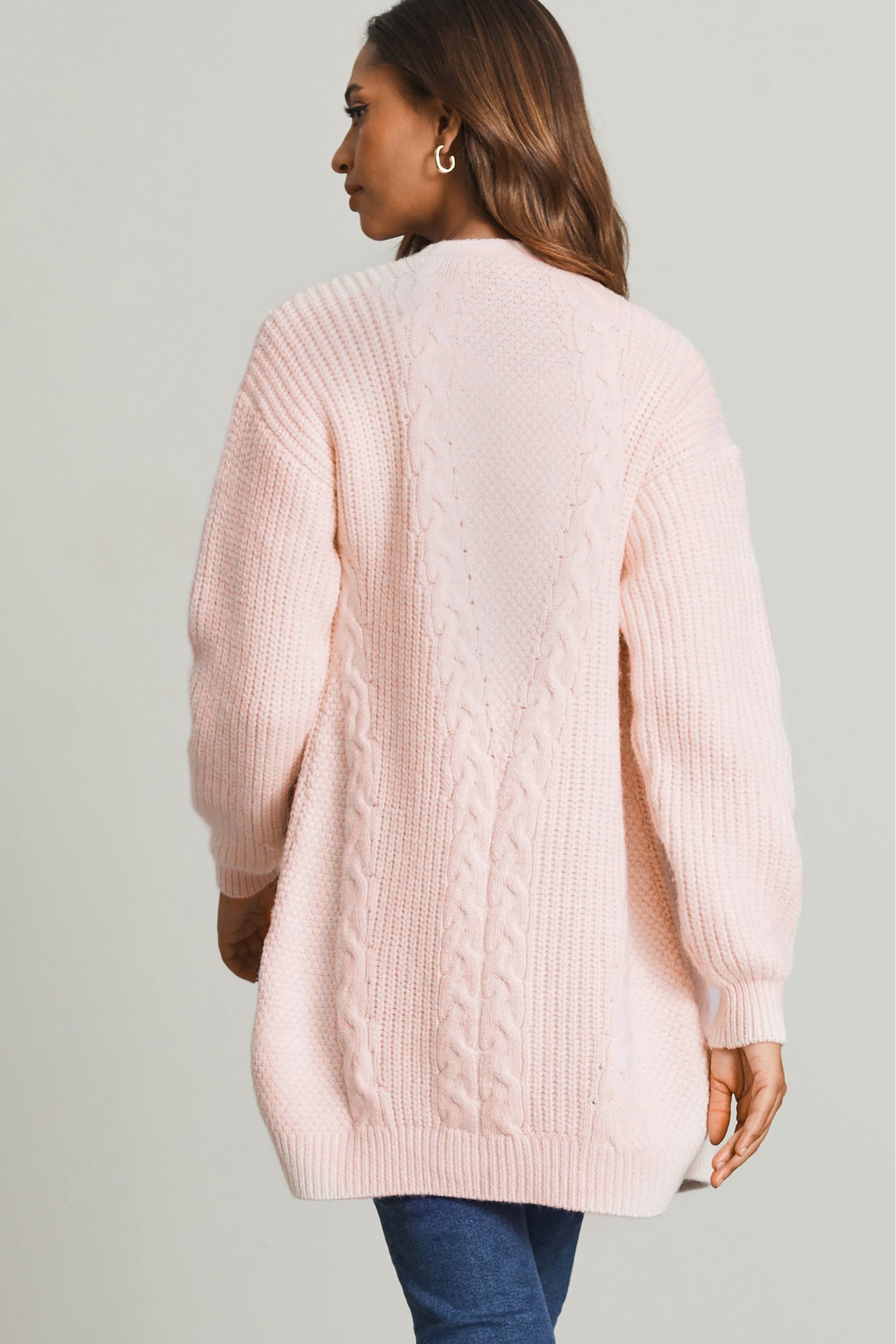 Lipsy pink cardigan cheap