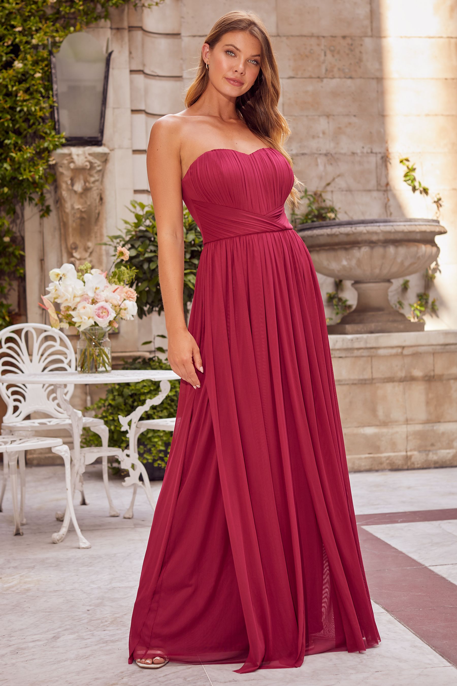 Red bridesmaid dresses ireland store