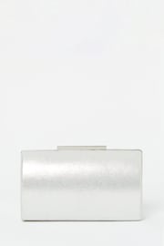 Lipsy Silver Diamante Clutch Ocassion Bag - Image 3 of 4