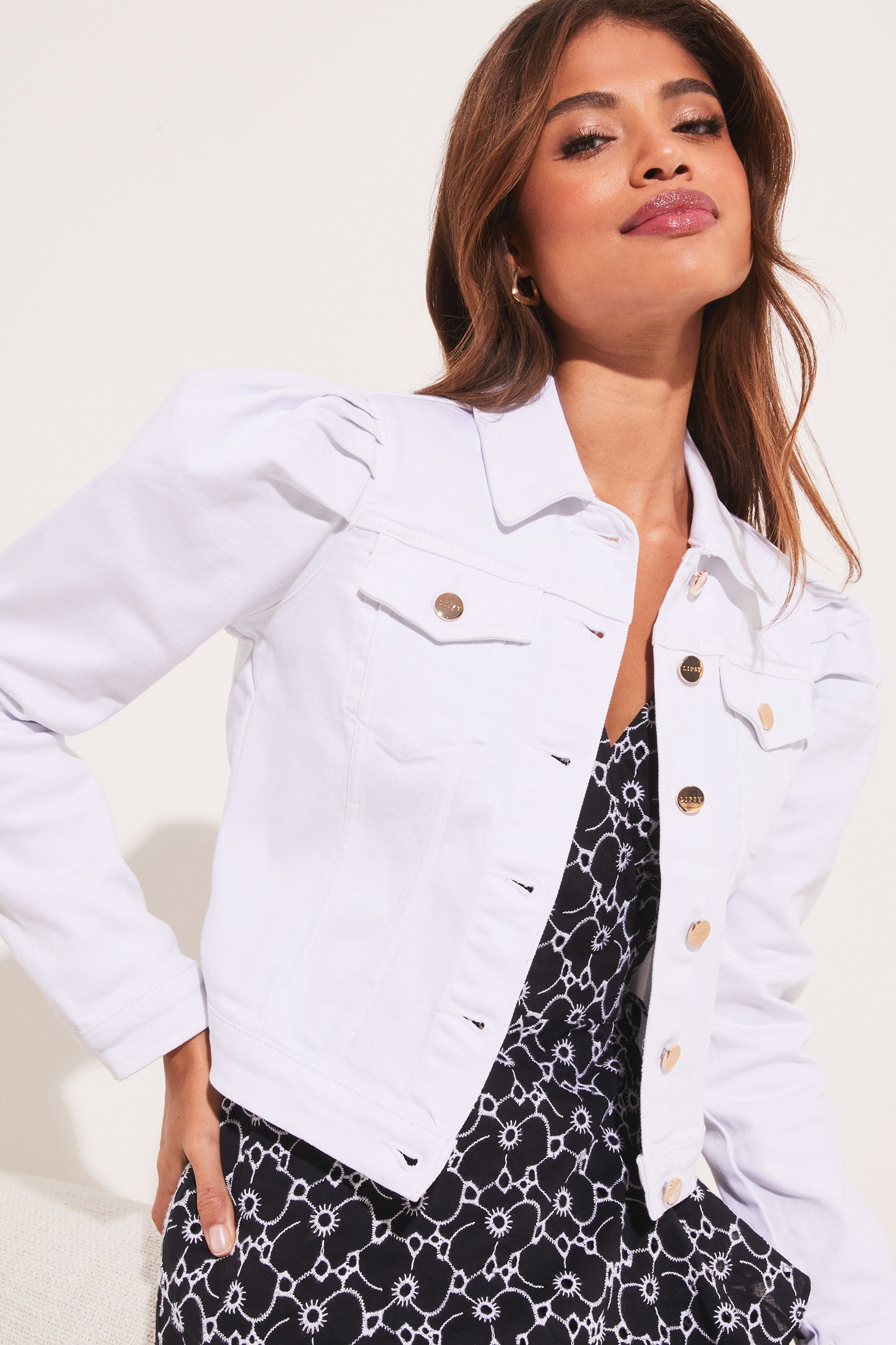 Lipsy white jacket new arrivals