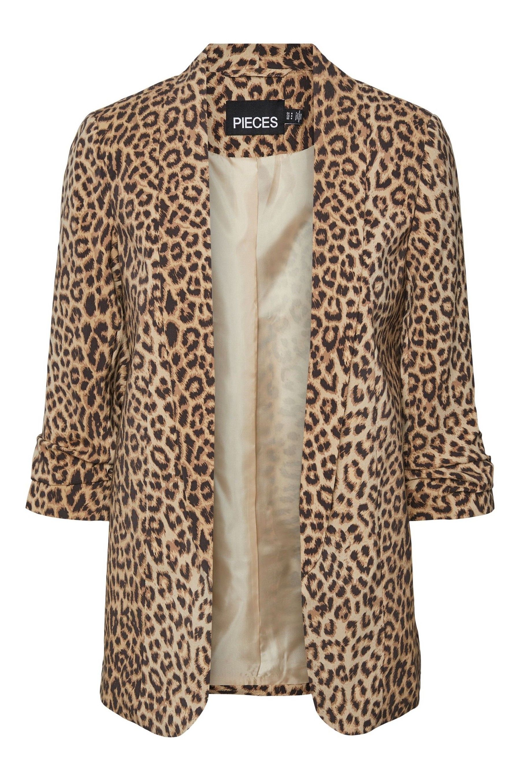 New look leopard print blazer store