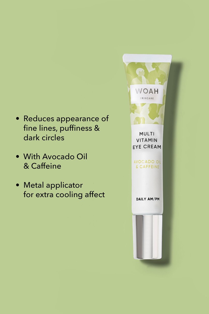 WOAH by Next Multi-Vitamin Eye Cream 15ml Vegan Friendly - Image 4 of 10