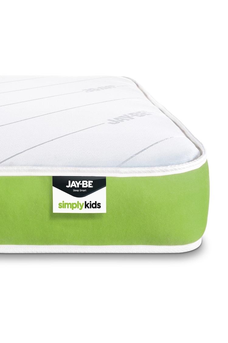 Jay-Be Simply Kids Anti-Allergy Foam Free Sprung Mattress - Image 2 of 6