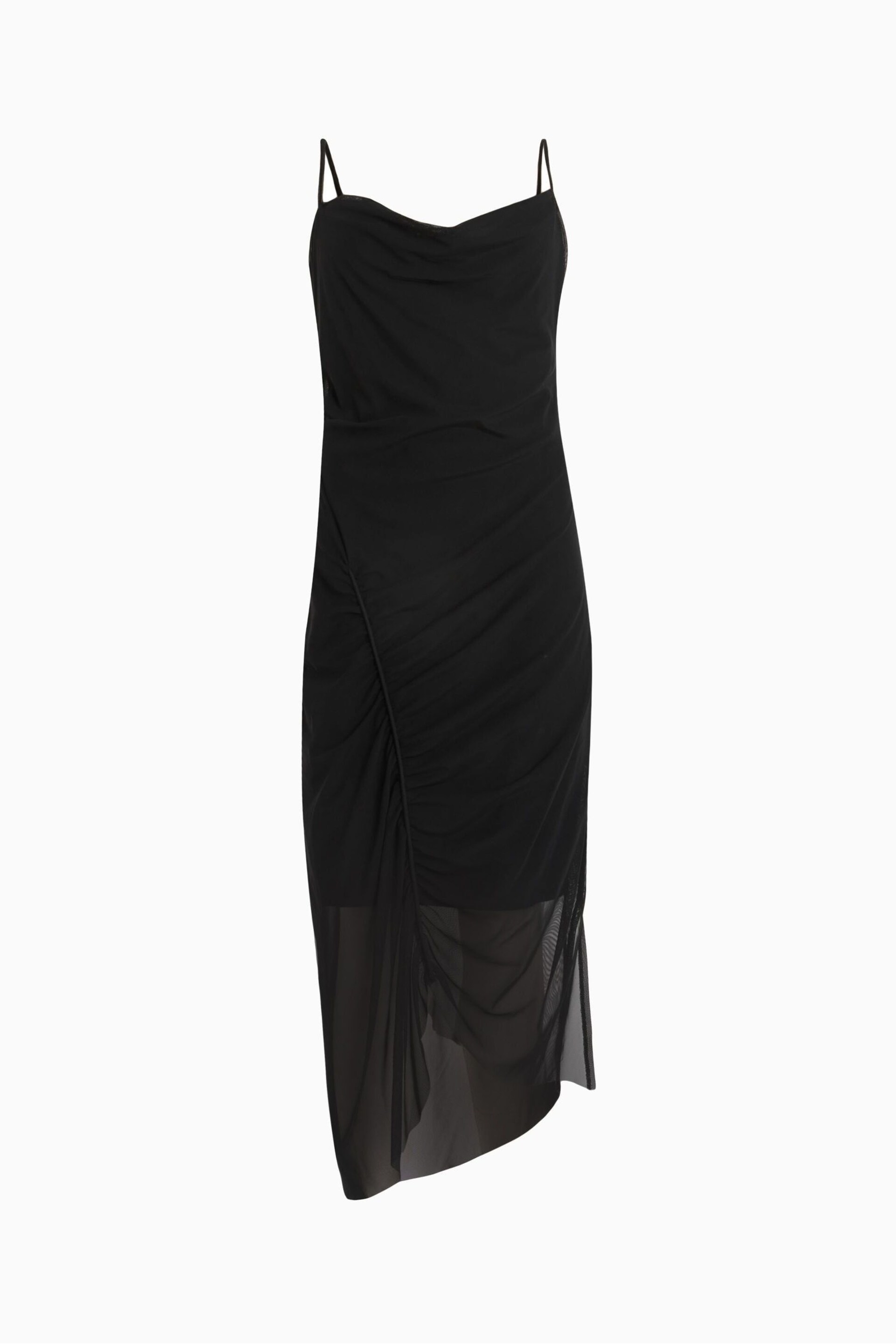 AllSaints Black Ulla Dress - Image 6 of 6