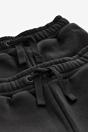 Clarks Black Sweat Shorts 2 Pack - Image 4 of 5