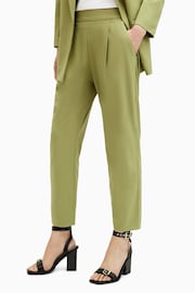 AllSaints Green Aleida Tri Trousers - Image 1 of 7