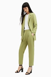 AllSaints Green Aleida Tri Trousers - Image 3 of 7