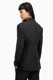 AllSaints Black Sevenh Blazer - Image 2 of 6