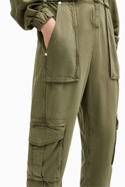 AllSaints Green Frieda Denim Jumpsuit - Image 5 of 6