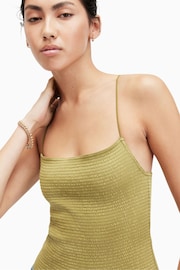 AllSaints Green Tilly Bodysuit - Image 6 of 7