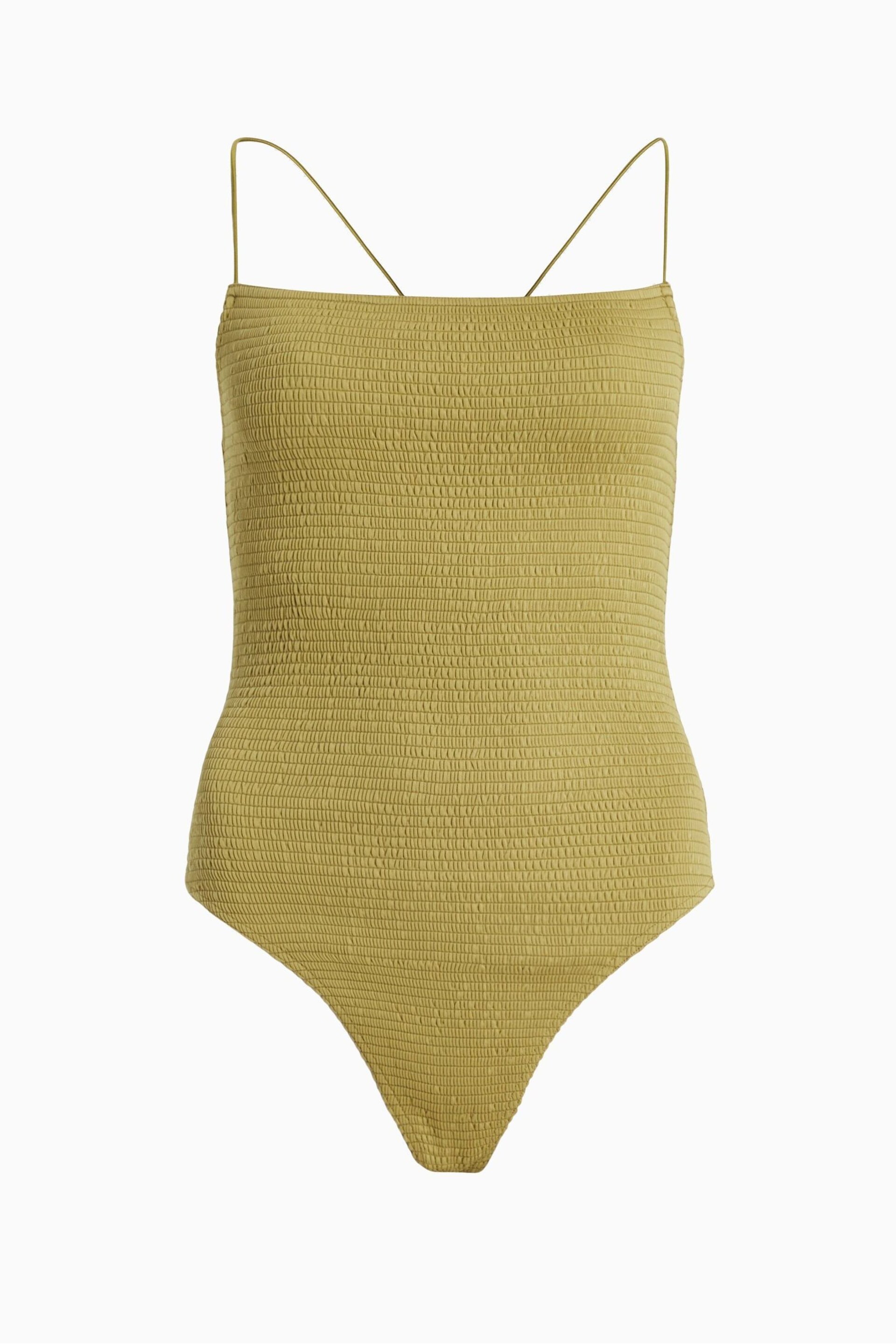 AllSaints Green Tilly Bodysuit - Image 7 of 7