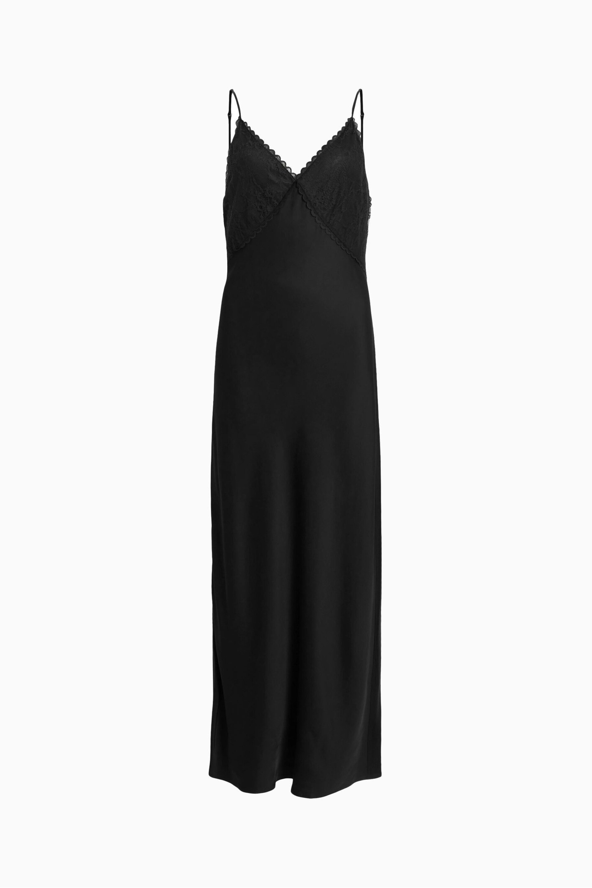 AllSaints Black Immy Dress - Image 7 of 7