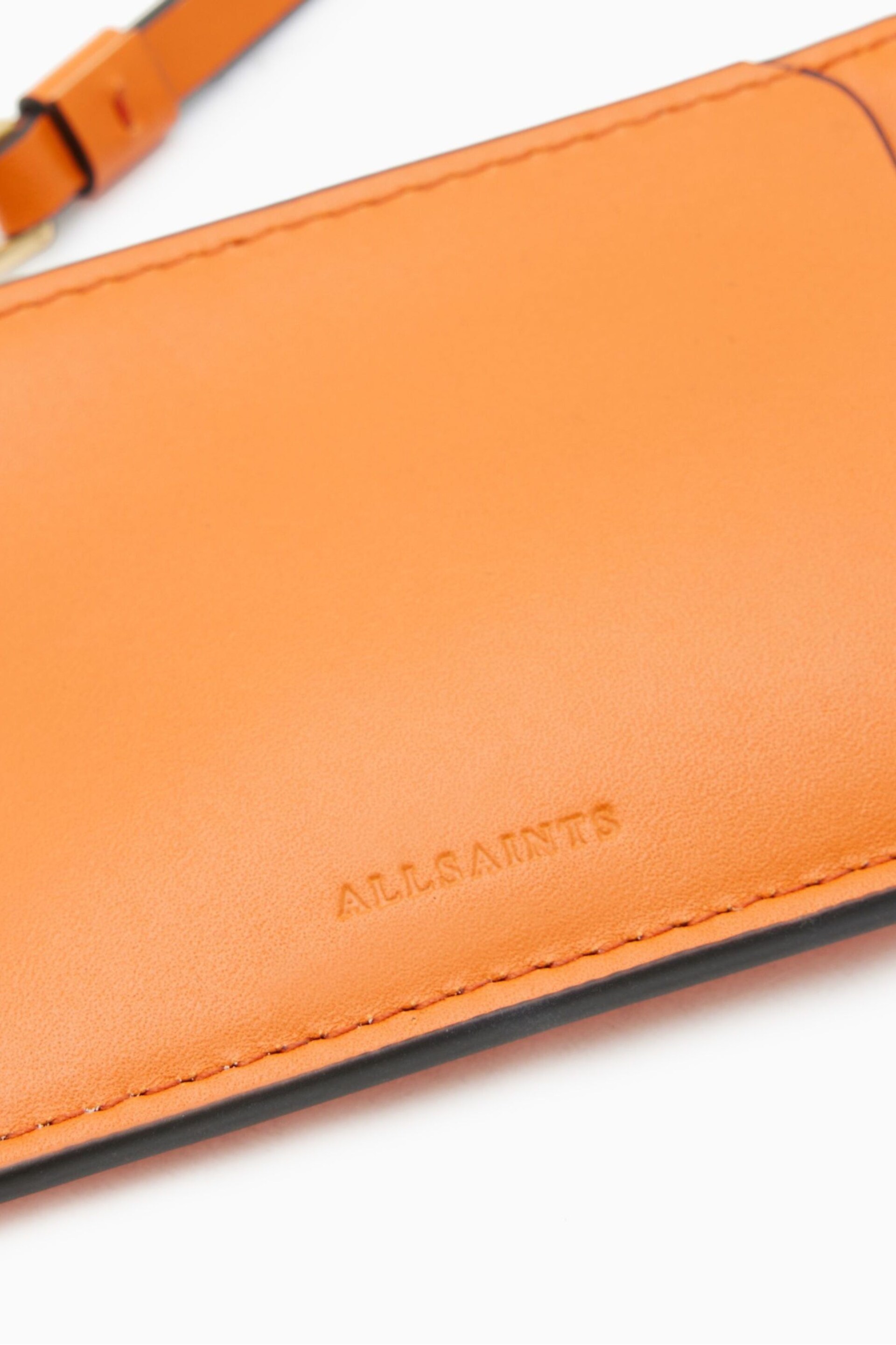 AllSaints Orange Remy Wallet - Image 5 of 6