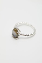 Simply Silver Silver Tone Labradorite Ring - Image 3 of 4