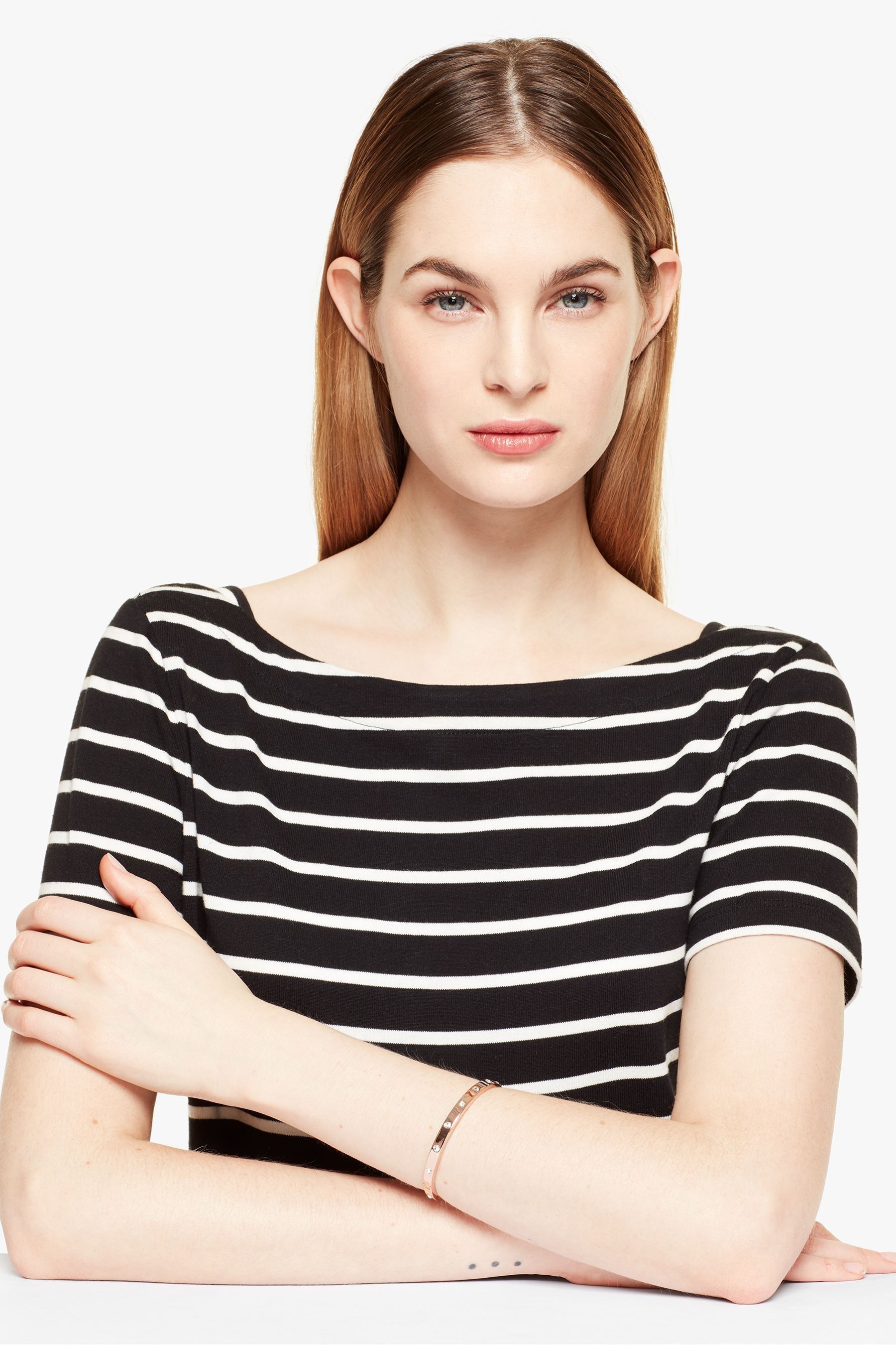Kate Spade New York Women s Set In Stone Hinged Bangle