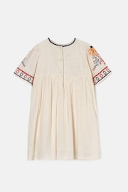 Angel & Rocket Nude Embroidered Reyna Swing Dress - Image 5 of 6