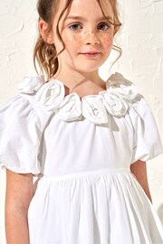 Angel & Rocket White Rose Corsage Loretta Dress - Image 3 of 3