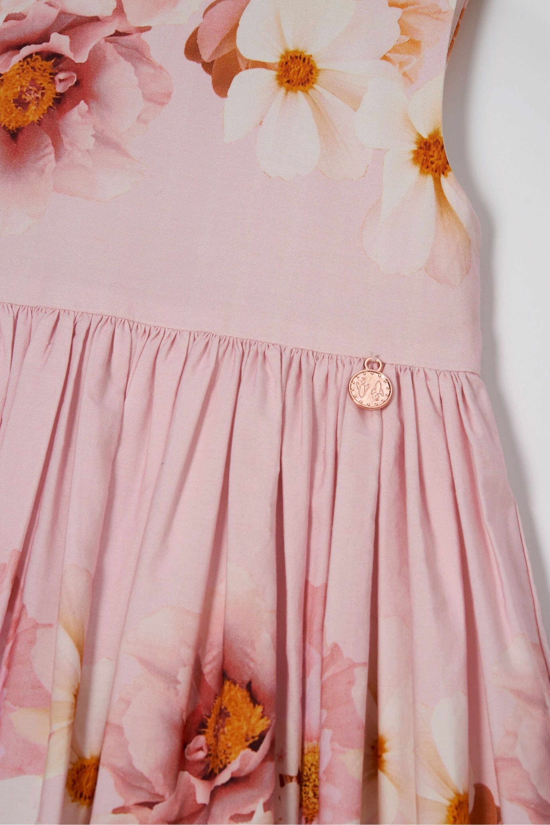 Angel & Rocket Pink Emilia Garden Floral Dress - Image 5 of 5